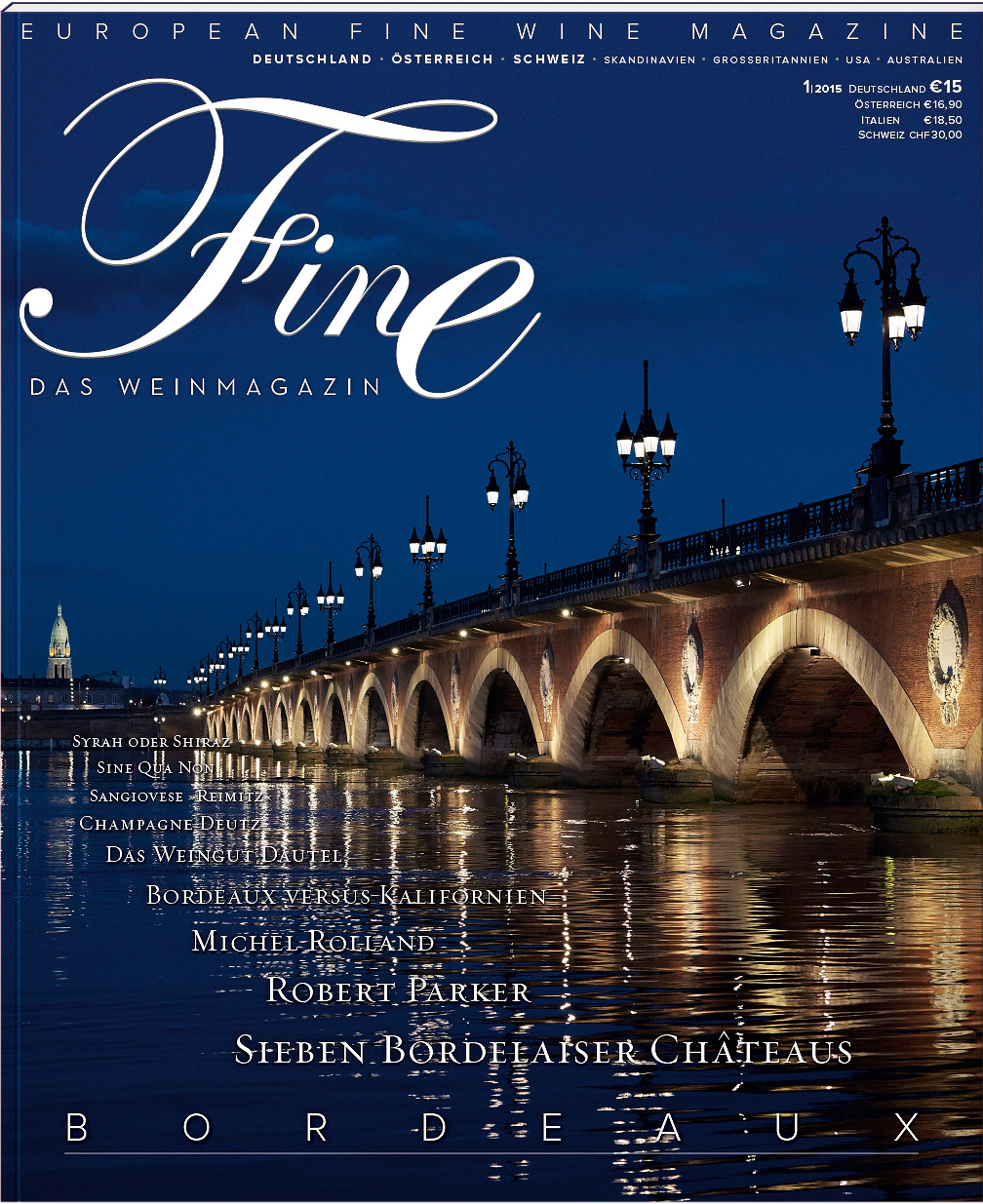 FINE Das Weinmagazin, 28. Ausgabe - 01/2015