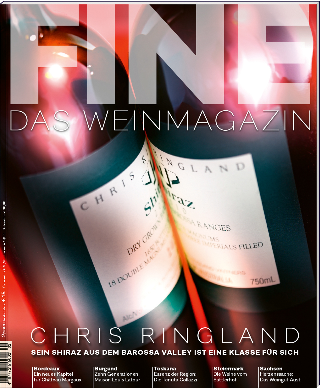 FINE Das Weinmagazin, 41. Ausgabe - 02/2018